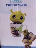 Új!!!Shrek bögre plüss figurával