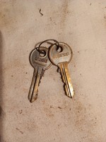 Elzett "Sopron" kulcsok