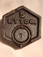 Old interesting scale weight