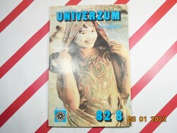 Régi retro újság magazin Univerzum A vízi cigányok 1982/08. augusztus, Születésnapra, ajándék