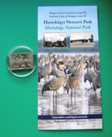 2023 – Hortobágyi Nemzeti park – 3000 Ft színesfém emlékérme, BU– kapszulában - MNB  ismertetővel