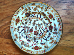 Zsolnay plate (bamboo pattern) 19th century