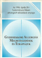 Gyermekkori allergiás megbetegedések és terápiájuk