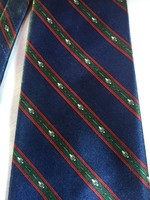Gold City márkájú kézzel készített selyem nyakkendő, eredeti, 100 % selyem