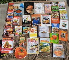 A collection of cookbooks in German