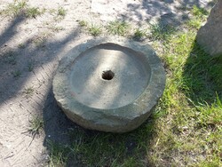 Antique millstone, home mill