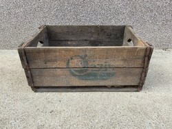 Oasis soft drink storage wooden crate
