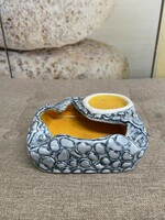 Király painted - glazed ceramic ashtray a42