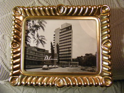 Retro Debrecen Kohász üdülő - Főév üvegezett kis tálca kép