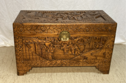 Chinese carved chest