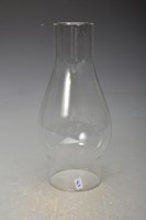 Petróleum lámpa üveg, cilinder, lámpabúra, átmérő 76,3 mm.
