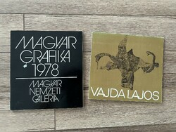 Magyar grafika 1978, Vajda Lajos két grafikai album egyben