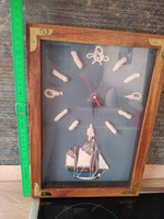 Sailing wall clock