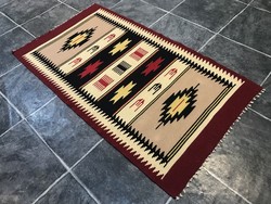 Toronto handwoven wool rug, 63 x 114 cm