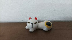 Retro vagy modern porcelàn macska.