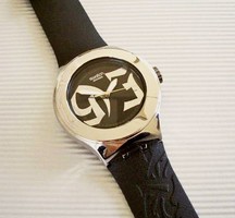 Swatch black steps, tribal nabab swatch irony, iconic men's watch in novel condition