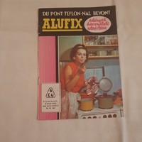 Alufix cookware instructions with recipes aluminum factory 1972