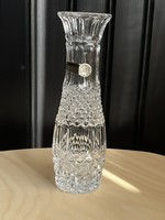 Bohemia ólomkristály váza, 22cm