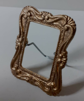 Small frame with old table copper pattern