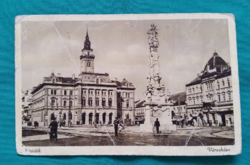 Újvidék Városháza , 1942,Monostory ,futott képeslap