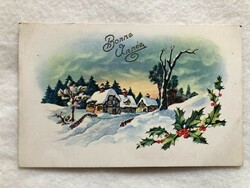 Antique, old Christmas card -6/2.