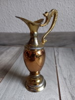 Elegant antique copper dragon spout (16x9x4.5 cm)