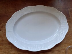 Herend white unpainted serving bowl