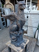 Rare beautiful large 75cm griffin bird quality artificial stone coat of arms animal not eagle dragon