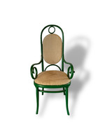 Antique thonet armchair (green)