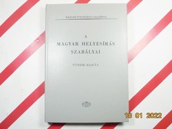 Rules of Hungarian spelling, tenth edition