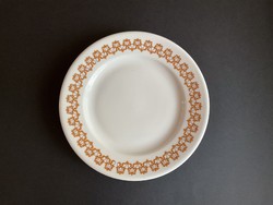 Small plate cake plate with Alföldi brown pattern