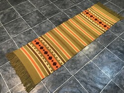 Kézi szövésű szőnyeg / faliszőnyeg, 57 x 200 cm