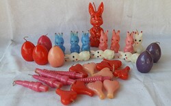 Figural Easter candle collection