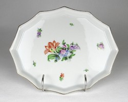 1M856 old square tulip serving bowl from Herend 18 x 23 cm