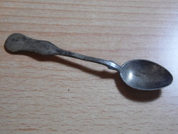 Antik ezüst keresztelő kiskanál 14.5 g, 11cm