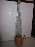ITALTARTÓ - CSAPPAL - ÚJ - 1, 5 L - 58 x 11 cm - LANDBRAND MANUFAKTUR  -  KEMÉNYFA  - HIBÁTLAN