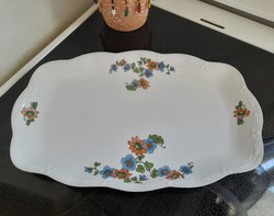 A wonderful epiag large serving plate with a floral pattern