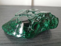 Malachite polished mineral
