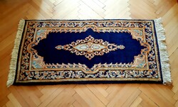 KIRMAN - Kézi csomózású gyapjú Perzsa szőnyeg, 62×134 cm
