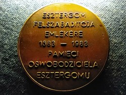 Esztergom felszabadítója emlékére 1683-1983 emlékérem (id64545)