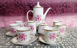 6 Personal mocha set (15 pieces) from the Great Plain porcelain