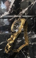 NINCS MINIMÁLÁR! Minőségi aranyozott replika Rolex karóra