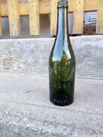 Régi sörösüveg, zöld, BAUERNEBL KASSA 0,45 l