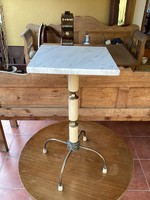 Marble flat table or flower stand pedestal.