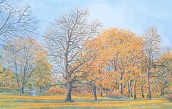 Humlegarden - Denes Perger / Perger Dénes - Stockholm, Svédország, park