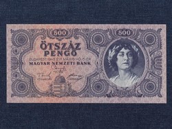 Háború utáni inflációs sorozat (1945-1946) 500 Pengő bankjegy 1945 UNC (id63835)