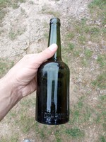 Old beer bottle, green, Budapest Brewery Co. Kőbánya 0.45 l