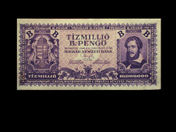 Ten million bilpengő 1946 - unconverted - member of the inflationary series!