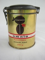 Omnia coffee metal box gift box with buckle