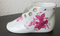 HERENDI, lila cipő